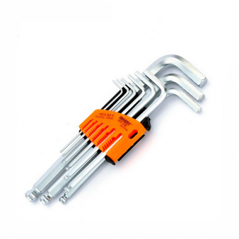 TOOLS 17645 Σετ Allen 1.5-10mm 9τμχ JM-HK2-1